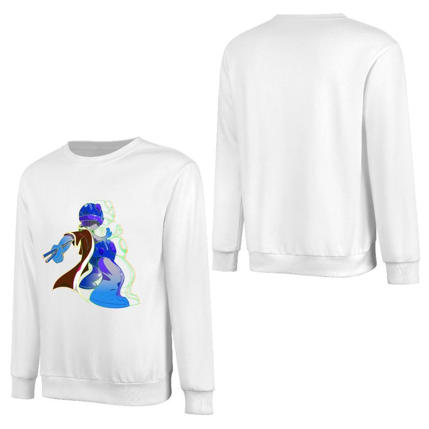 Long Sleeve With Front PatternVibrant Colors StreetFit