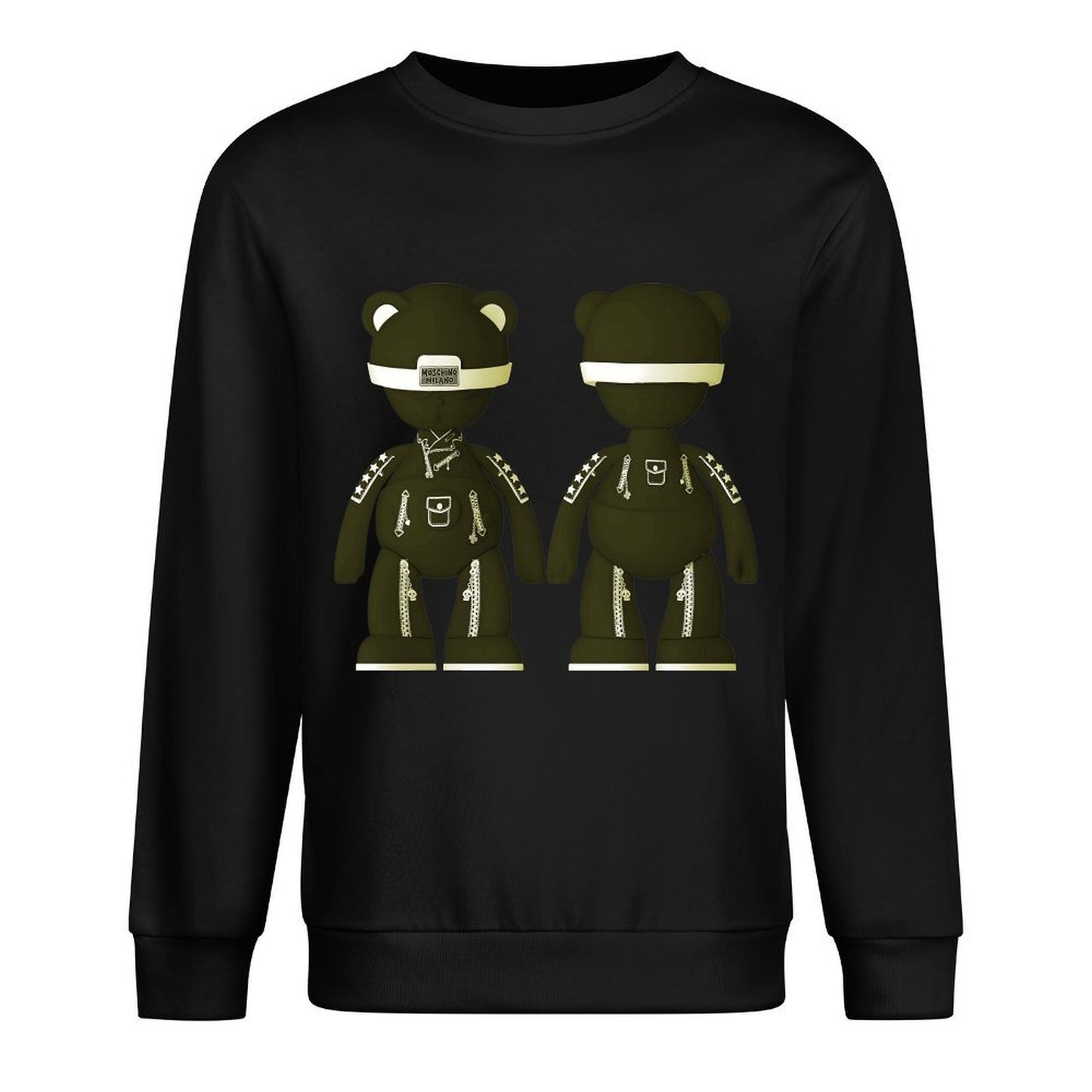IPIB 250g Crew Neck Long Sleeve Sweatshirt Front GraphicCrew Neck Long Sleeve Sweatshirt6000093-1