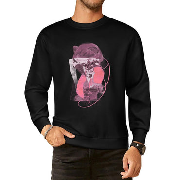 IPIB 250g Crew Neck Long Sleeve Sweatshirt Front GraphicCrew Neck Long Sleeve Sweatshirt6000019-3