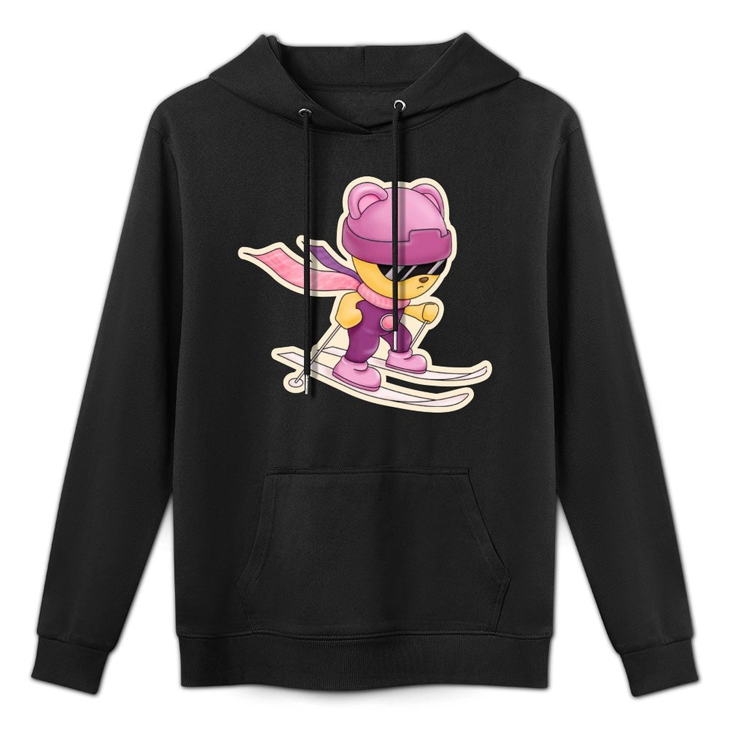 IPIB 250g Hooded Pocket Sweatshirt Front GraphicMen's Hooded  Sweatshirt6000049-2