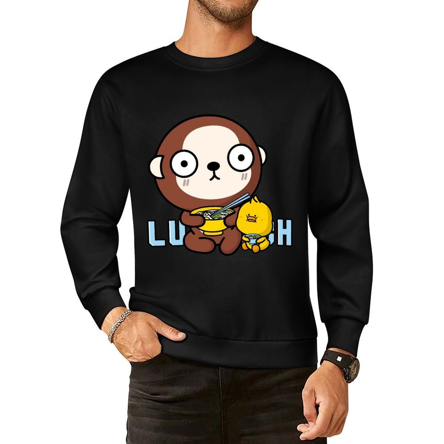 Front Patterned Long Sleeve TopActive Refined