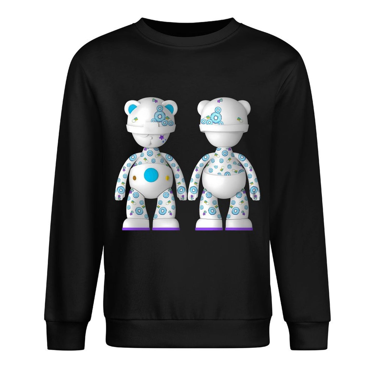 IPIB 250g Crew Neck Long Sleeve Sweatshirt Front GraphicCrew Neck Long Sleeve Sweatshirt6000097-2