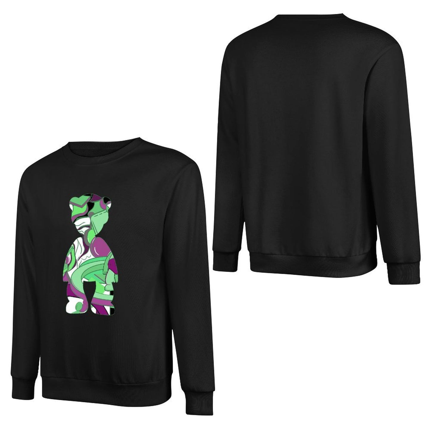 IPIB 250g Crew Neck Long Sleeve Sweatshirt Front GraphicCrew Neck Long Sleeve Sweatshirt6000046-6