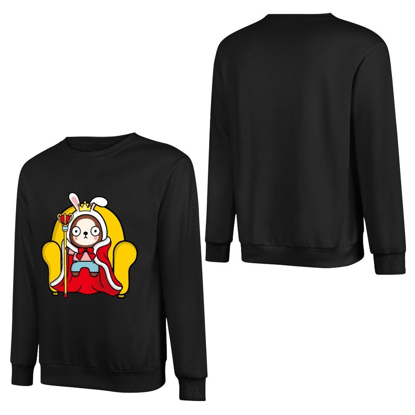 IPBR 250g Crew Neck Long Sleeve Sweatshirt Front GraphicCrew Neck Long Sleeve Sweatshirt4000880