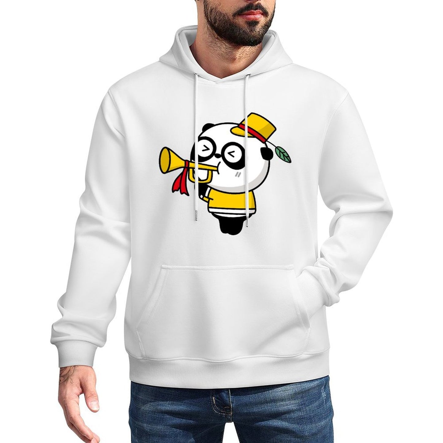 IPBR 250g Hooded Pocket Sweatshirt Front GraphicMen's Hooded  Sweatshirt4000323