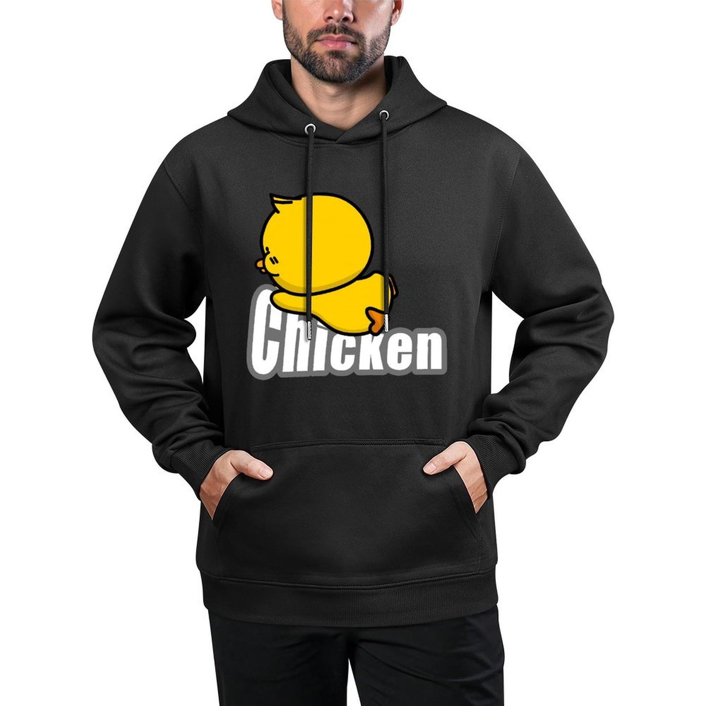 IPBR 250g Hooded Pocket Sweatshirt Front GraphicMen's Hooded  Sweatshirt4001561