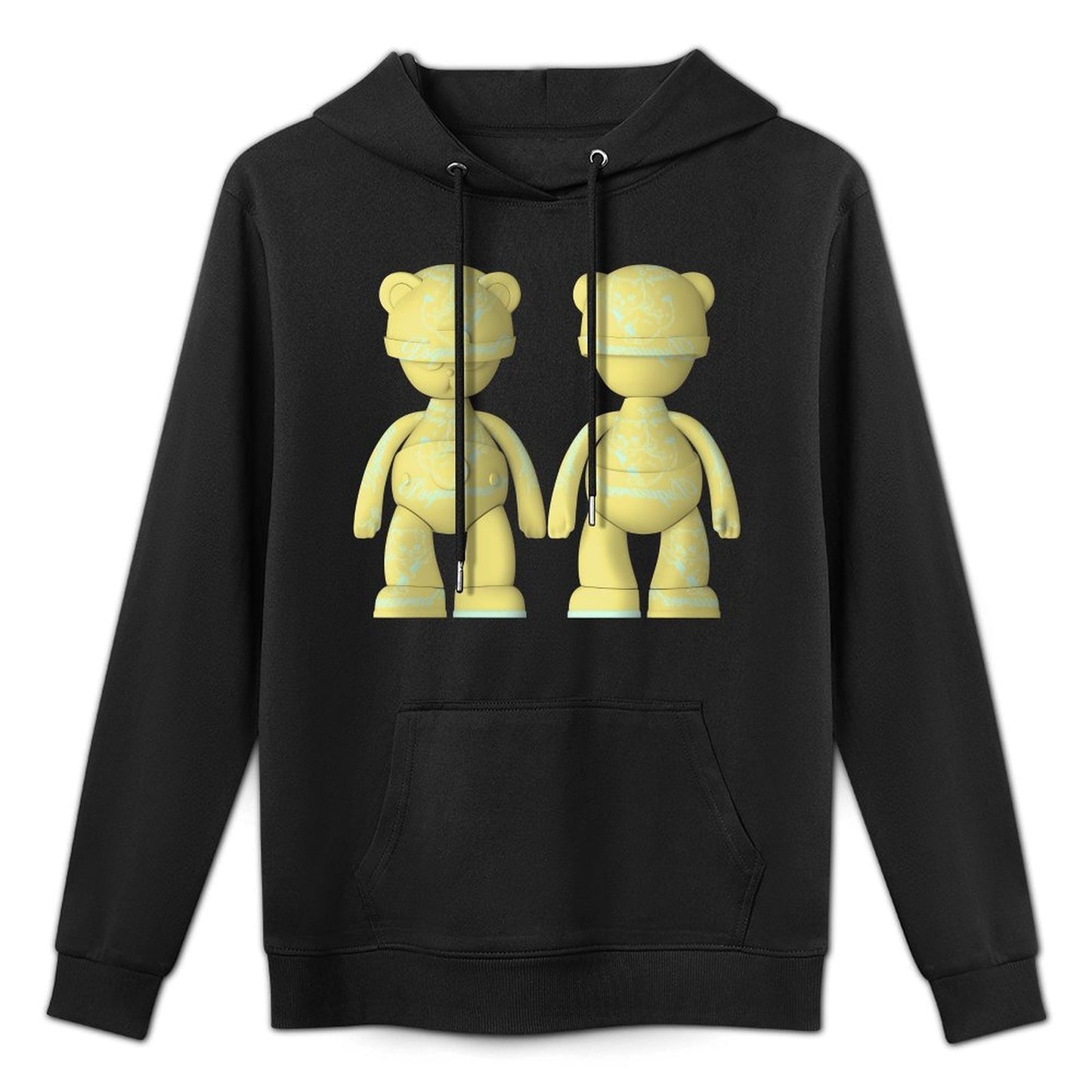 IPIB 250g Hooded Pocket Sweatshirt Front GraphicMen's Hooded  Sweatshirt6000098-1