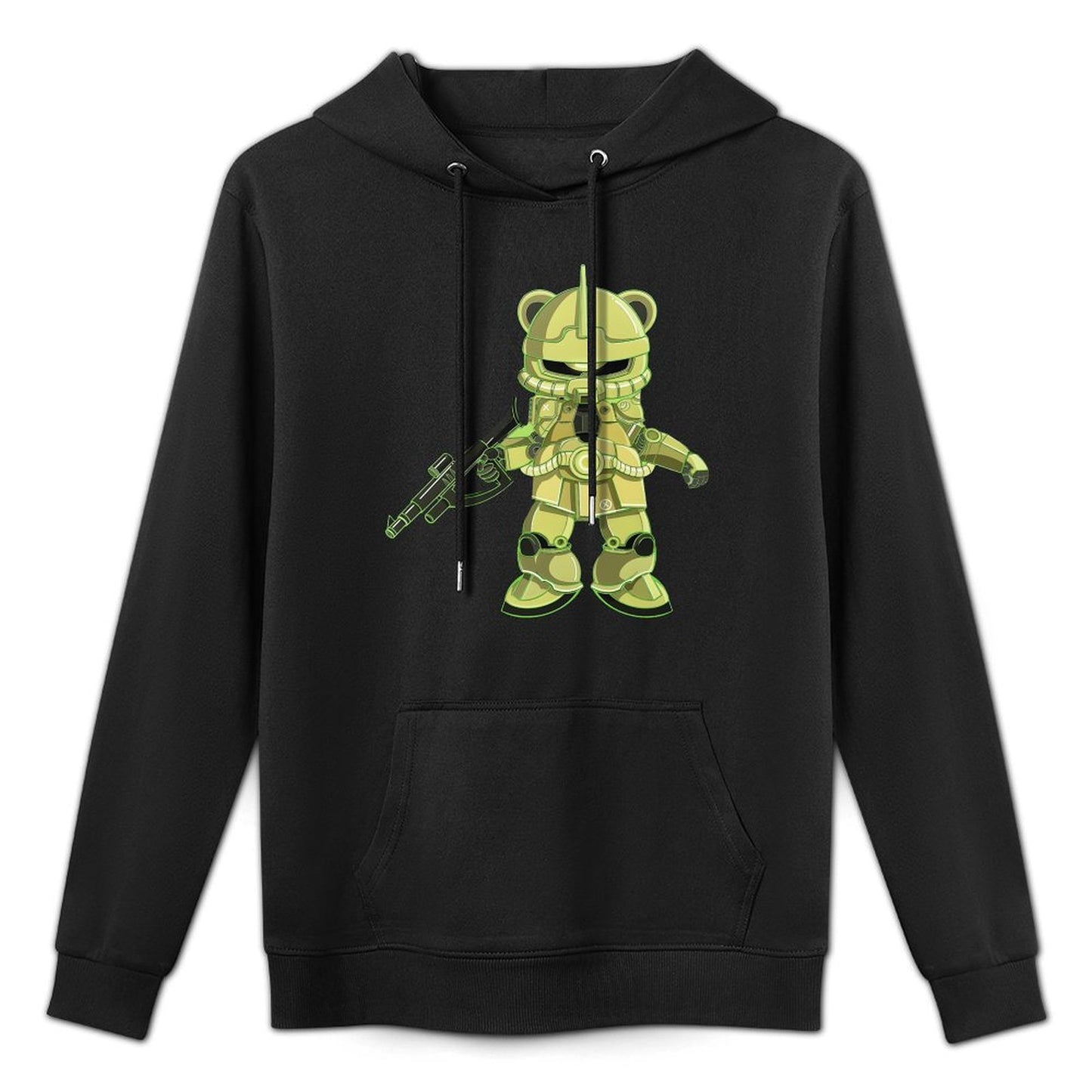 Hoodie Front Pattern Oversized