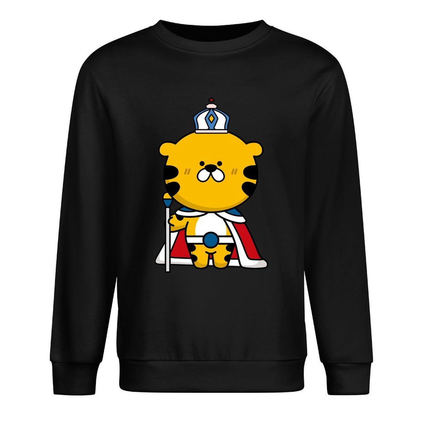 IPBR 250g Crew Neck Long Sleeve Sweatshirt Front GraphicCrew Neck Long Sleeve Sweatshirt4000005