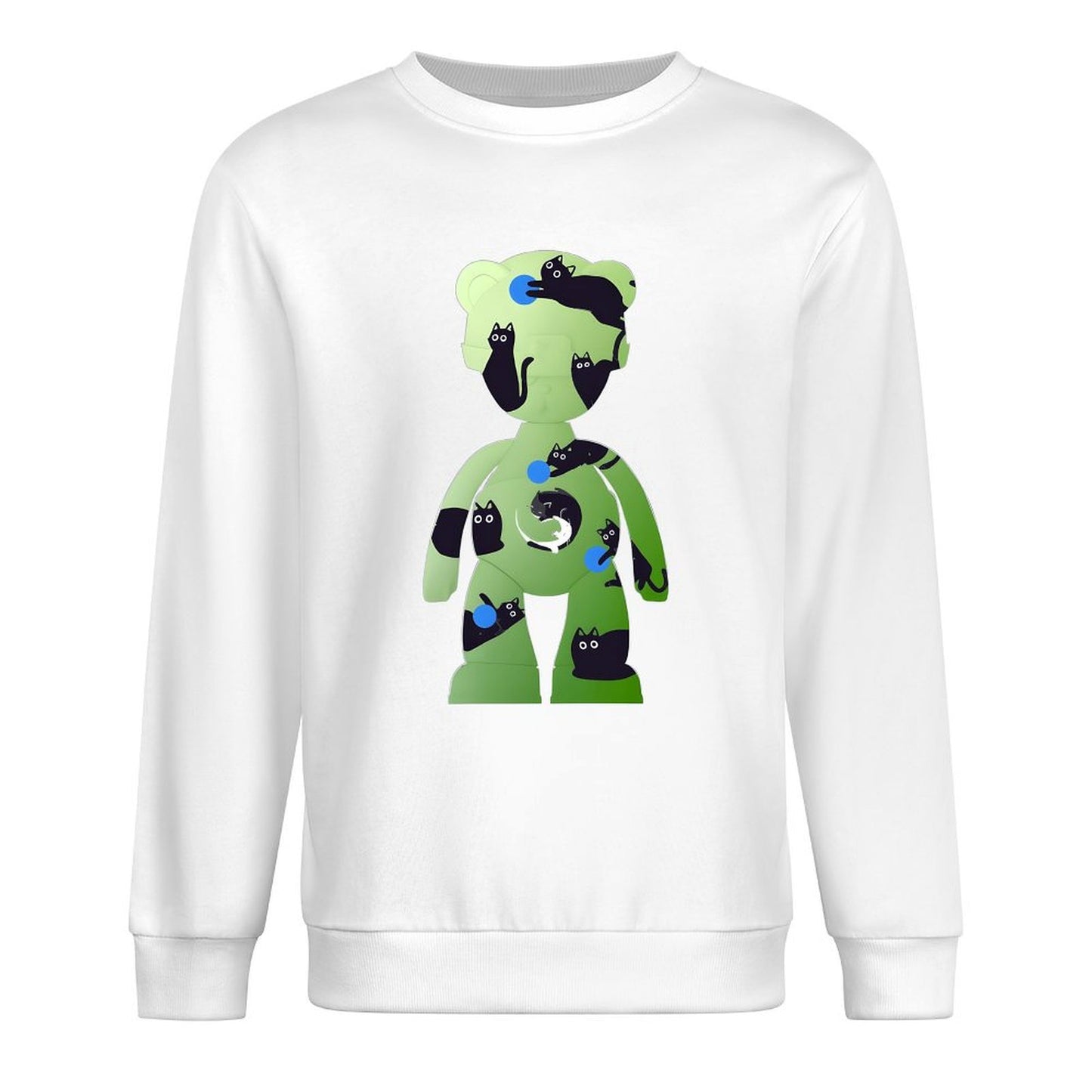 Long Sleeve With Front PatternFade-Resistant Relaxed Fit