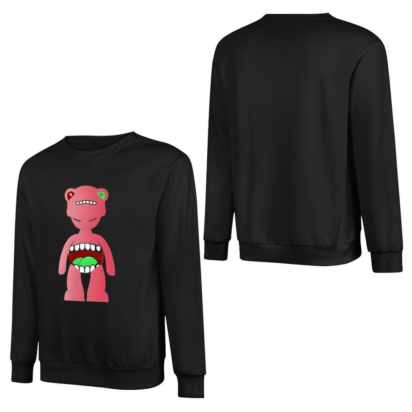 IPIB 250g Crew Neck Long Sleeve Sweatshirt Front GraphicCrew Neck Long Sleeve Sweatshirt6000141-1