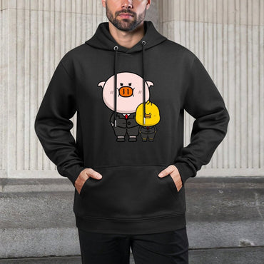 IPBR 250g Hooded Pocket Sweatshirt Front GraphicMen's Hooded  Sweatshirt4001343