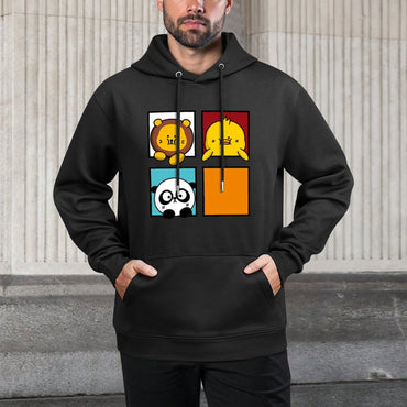 IPBR 250g Hooded Pocket Sweatshirt Front GraphicMen's Hooded  Sweatshirt4003707