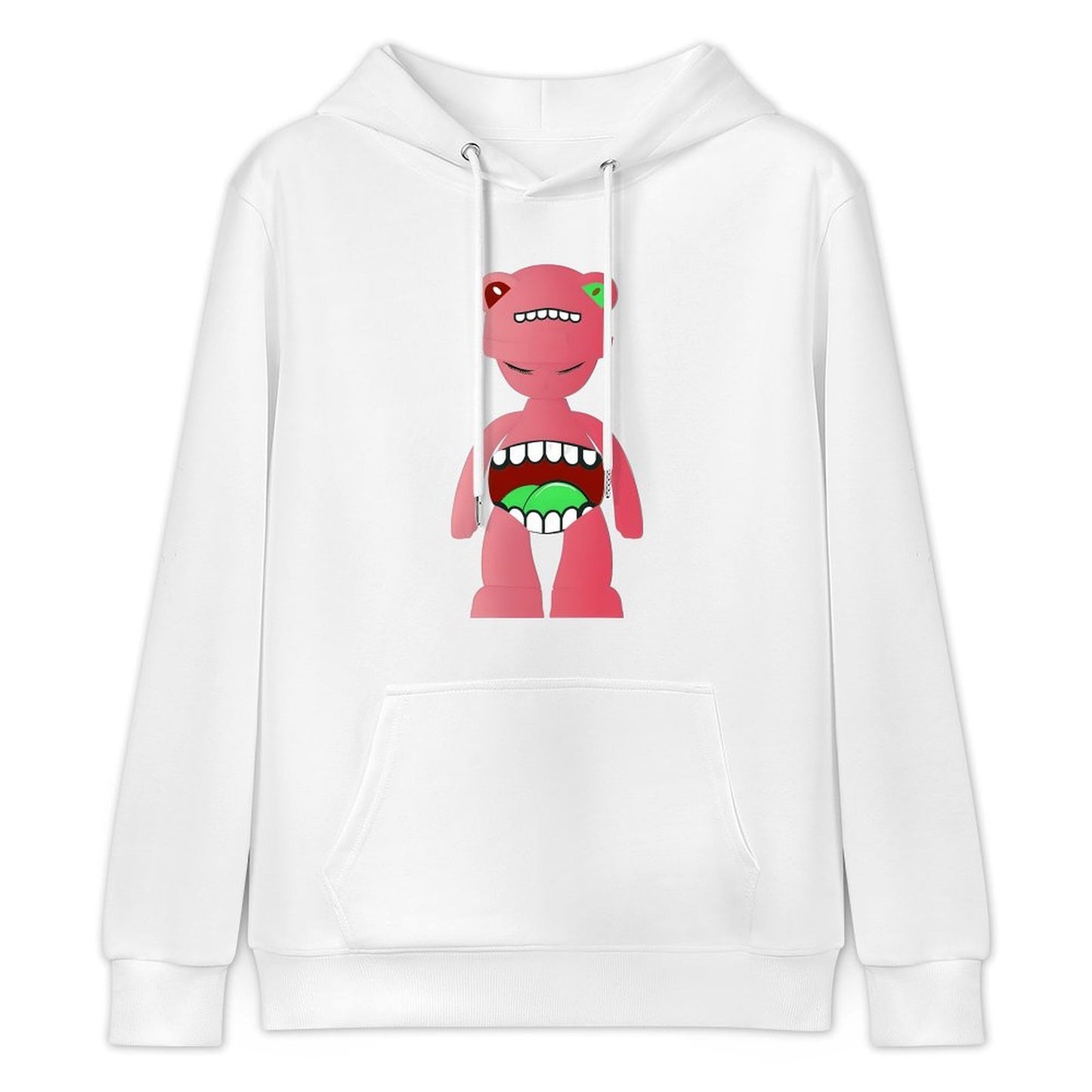 Hoodie Front PatternFade-Resistant Oversized