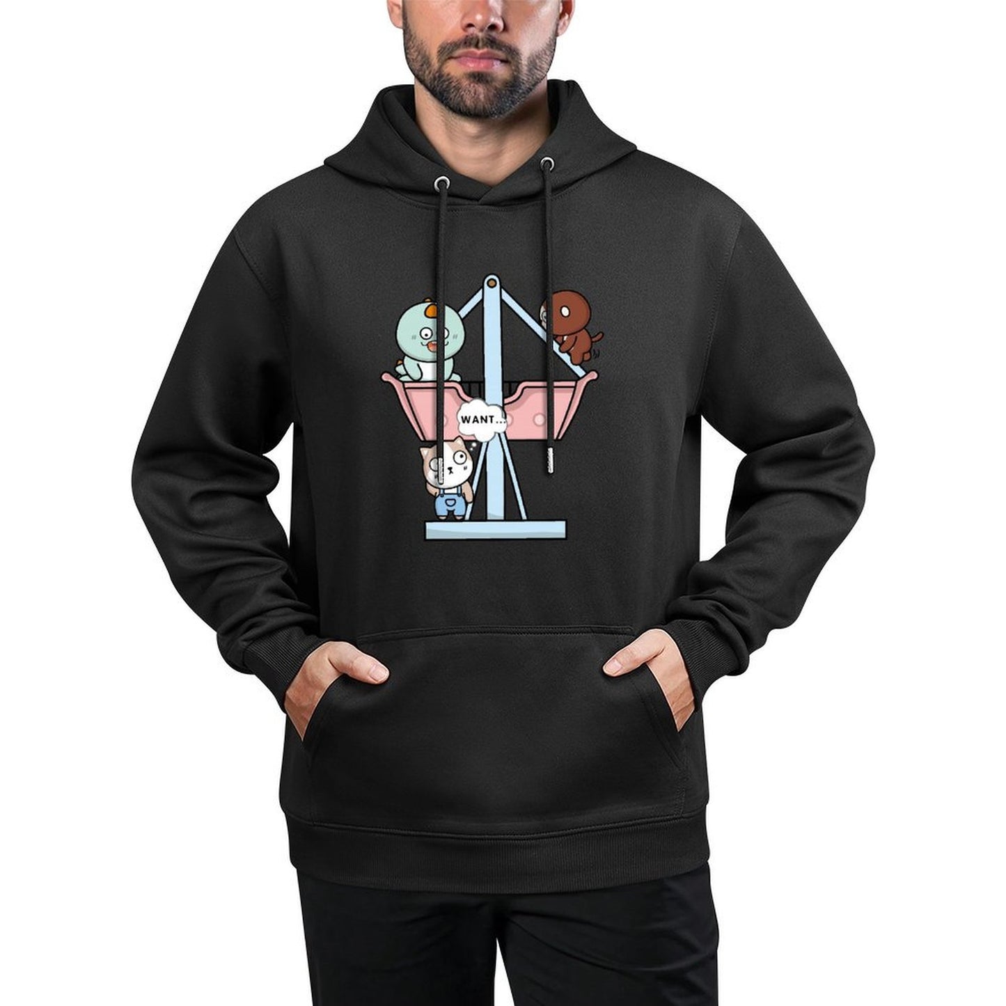 Front Graphic HoodiesDouble-Stitched EasyStyle