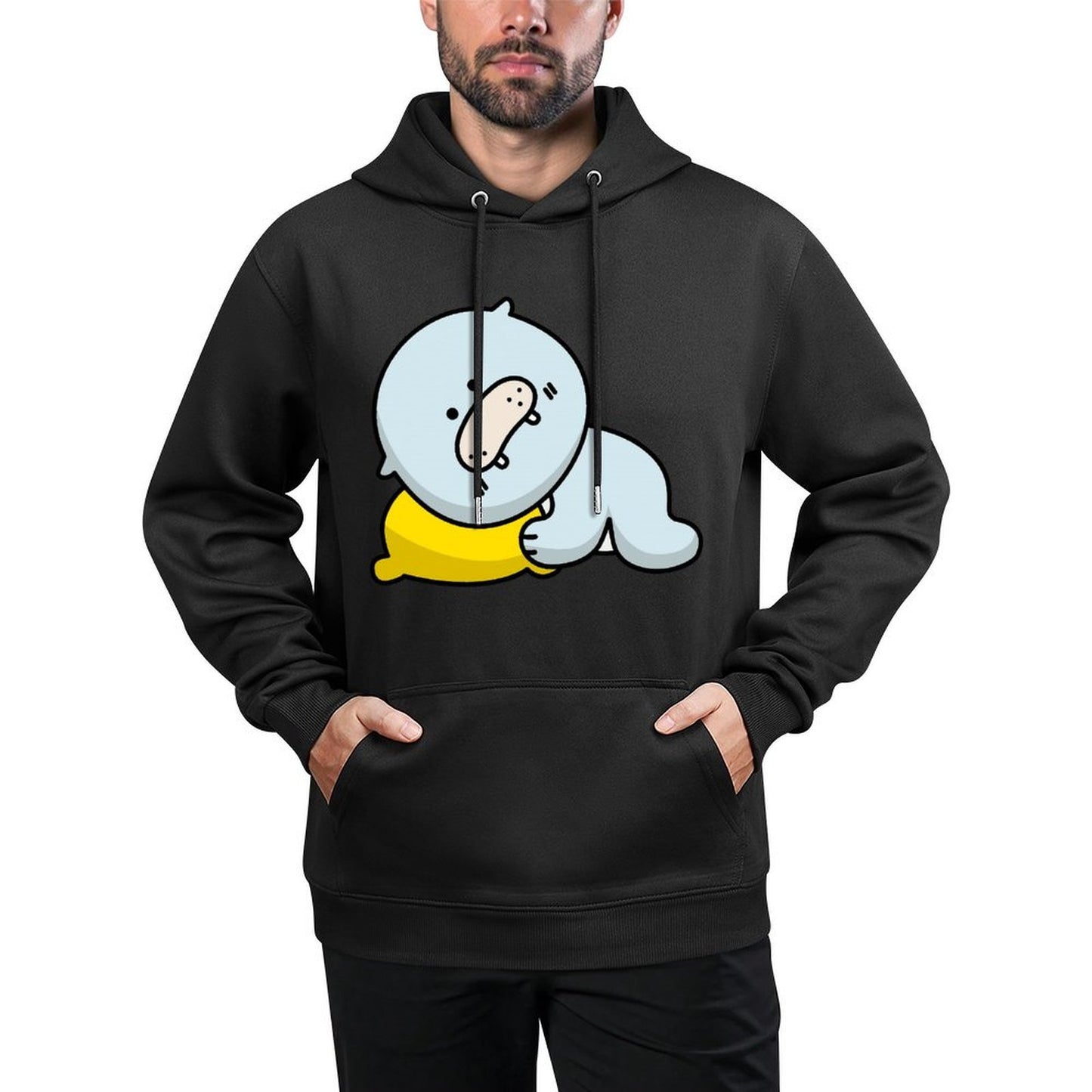 Retro Soft Front Graphic Hoodies