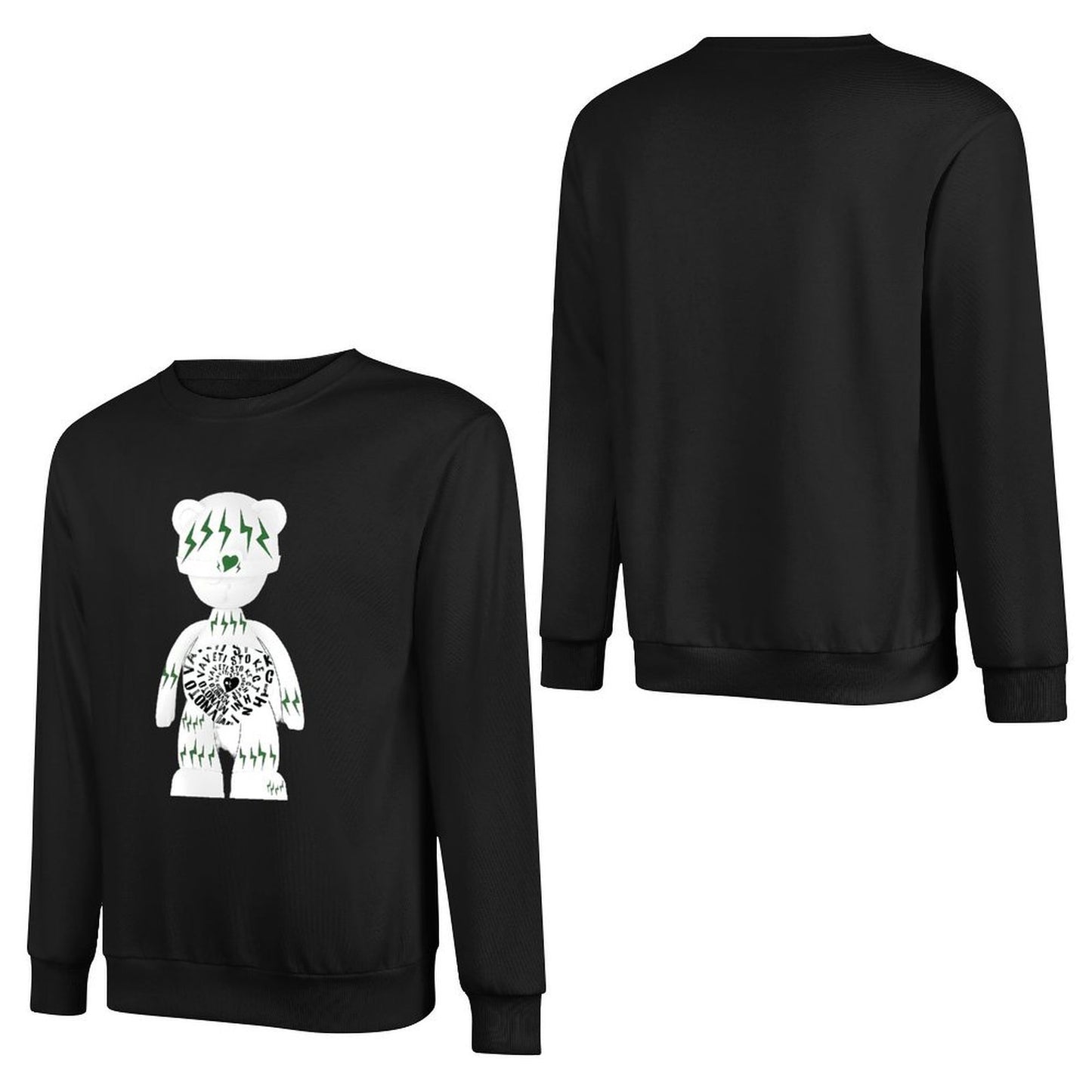 Long Sleeve With Front PatternRetro StreetFit