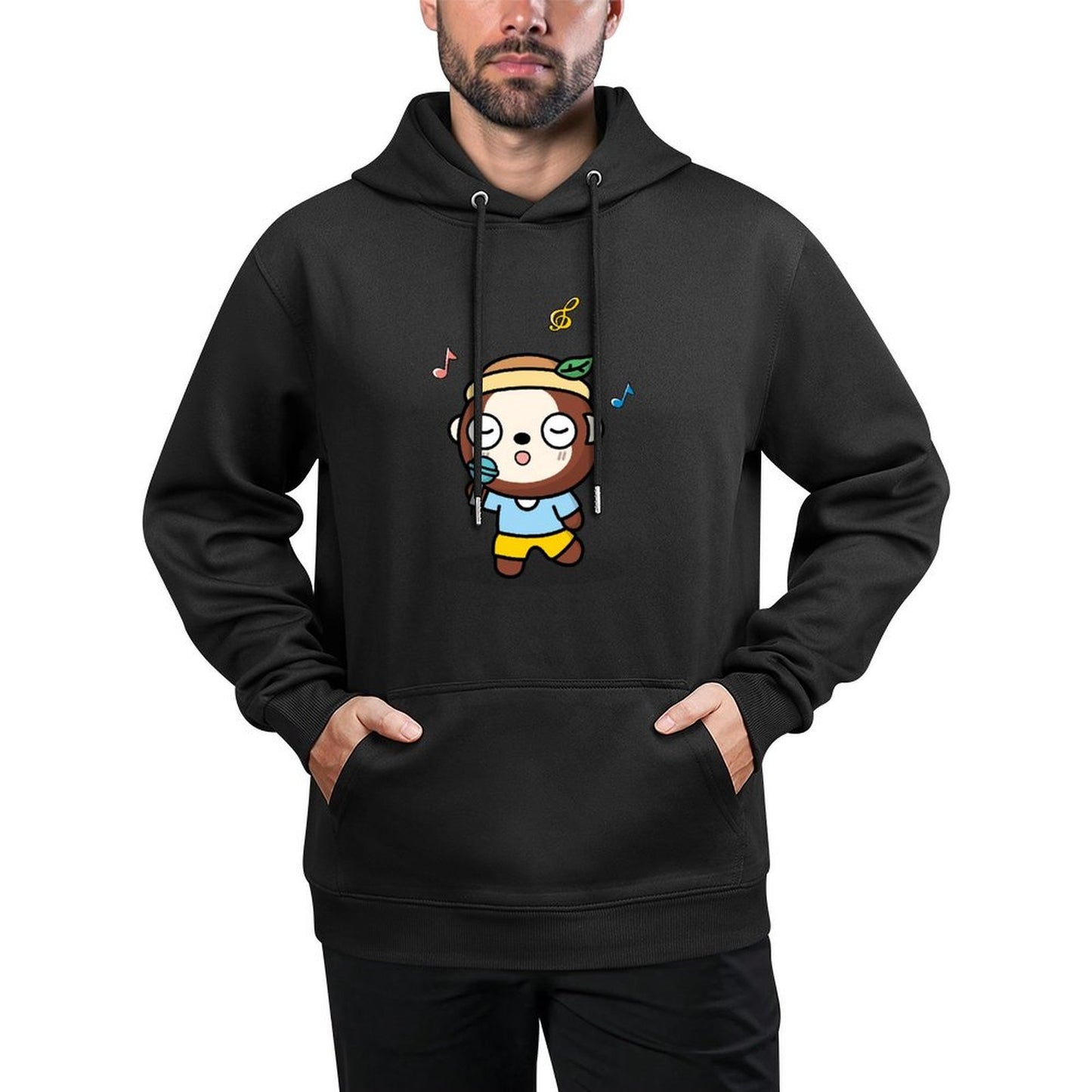 IPBR 250g Hooded Pocket Sweatshirt Front GraphicMen's Hooded  Sweatshirt4000130