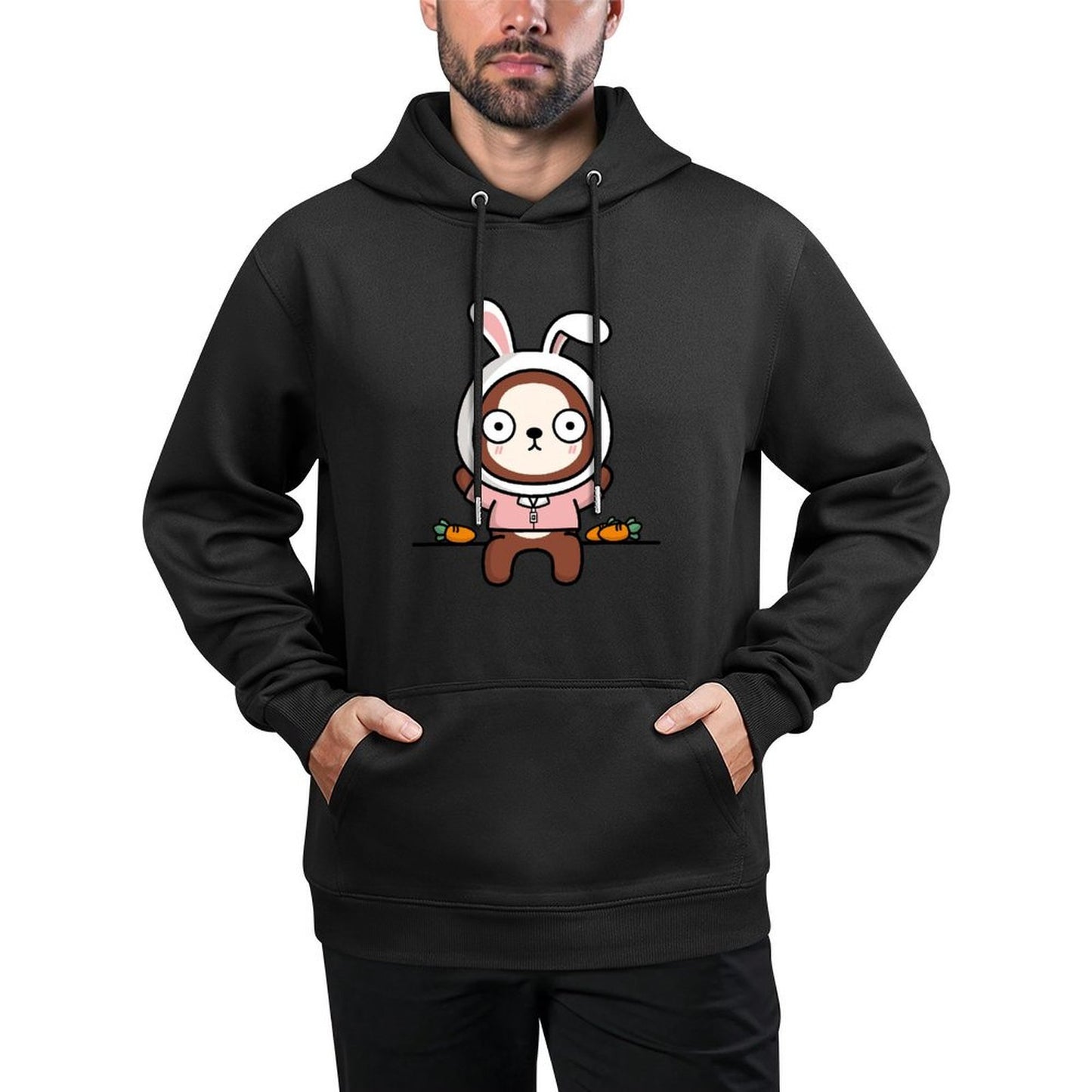 IPBR 250g Hooded Pocket Sweatshirt Front GraphicMen's Hooded  Sweatshirt4001315
