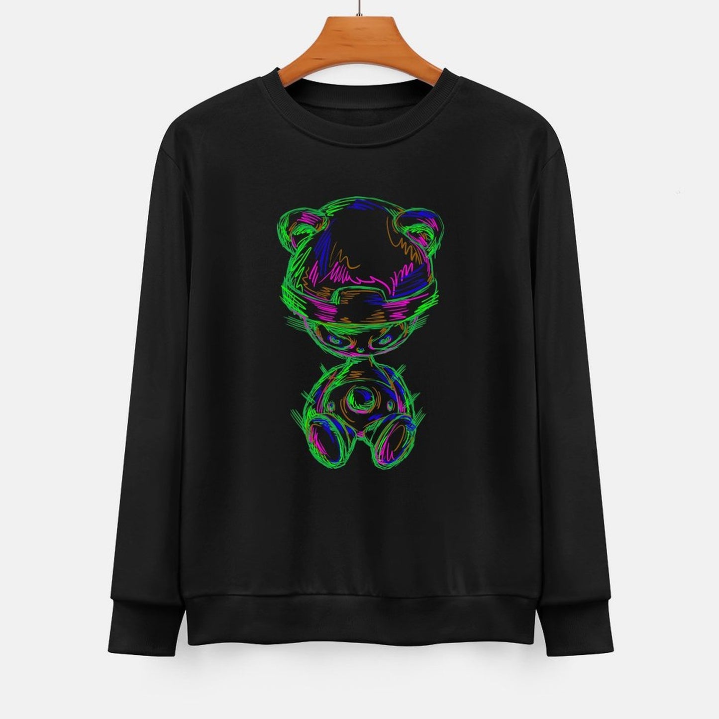 IPIB 250g Crew Neck Long Sleeve Sweatshirt Front GraphicCrew Neck Long Sleeve Sweatshirt6000055-6