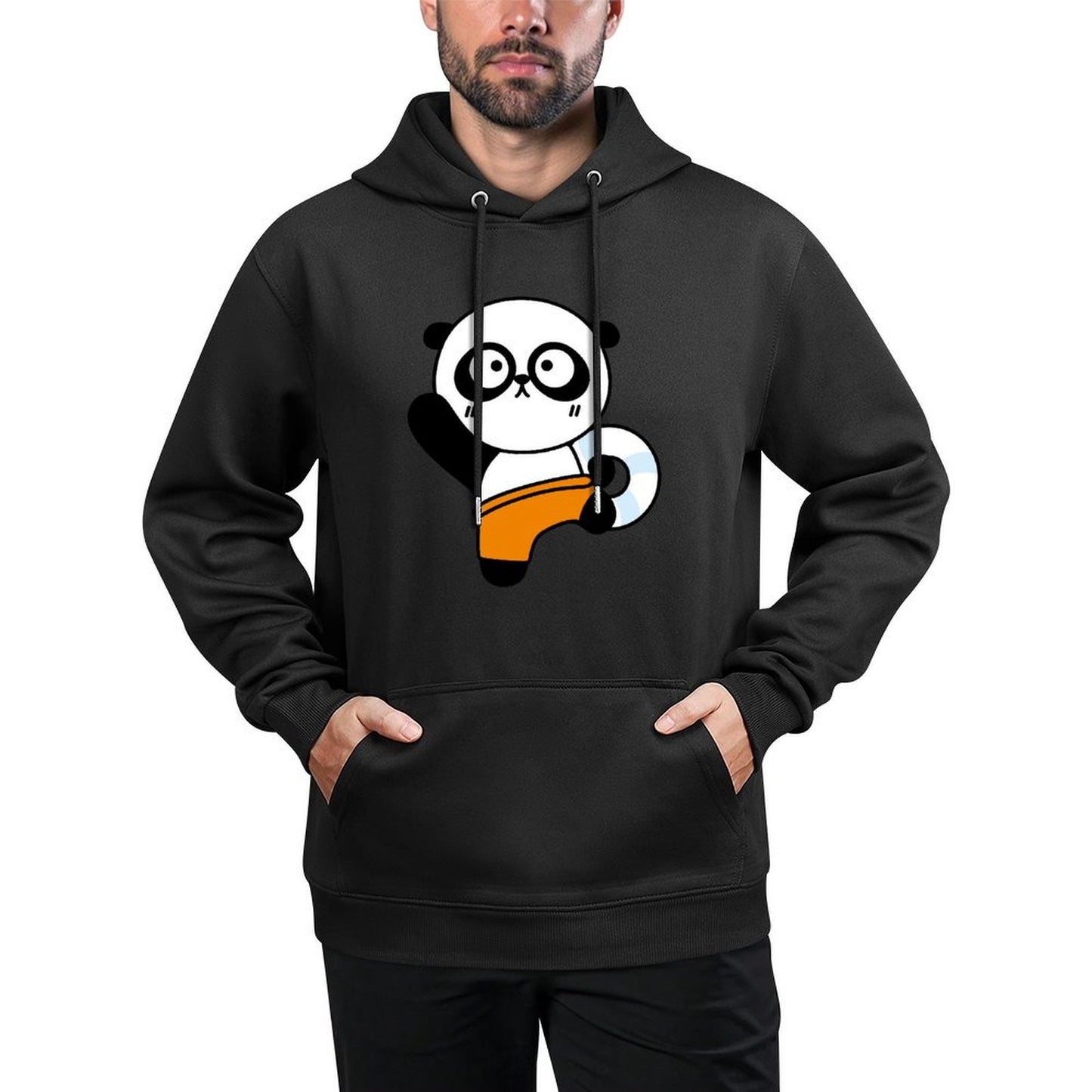 IPBR 250g Hooded Pocket Sweatshirt Front GraphicMen's Hooded  Sweatshirt4000718