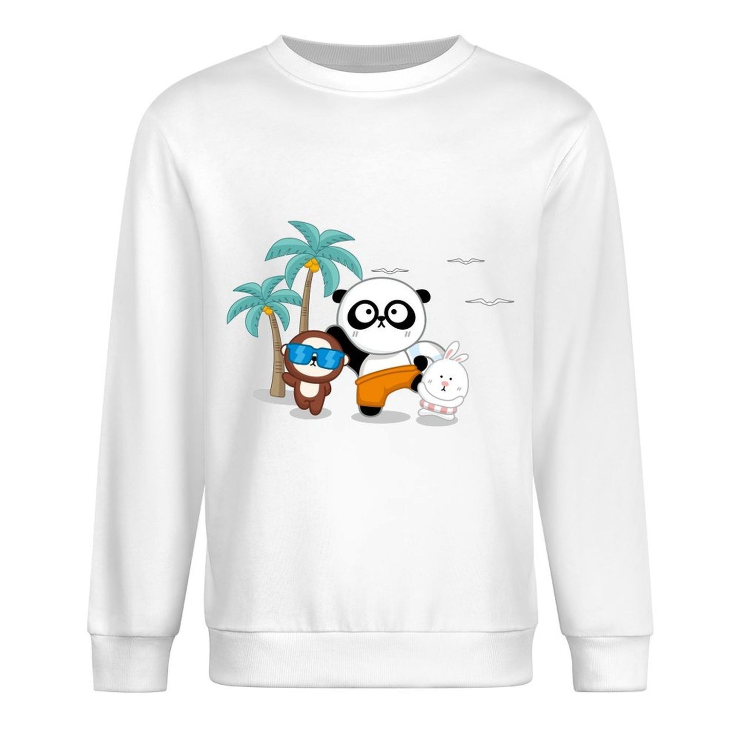 IPBR 250g Crew Neck Long Sleeve Sweatshirt Front GraphicCrew Neck Long Sleeve Sweatshirt4003868