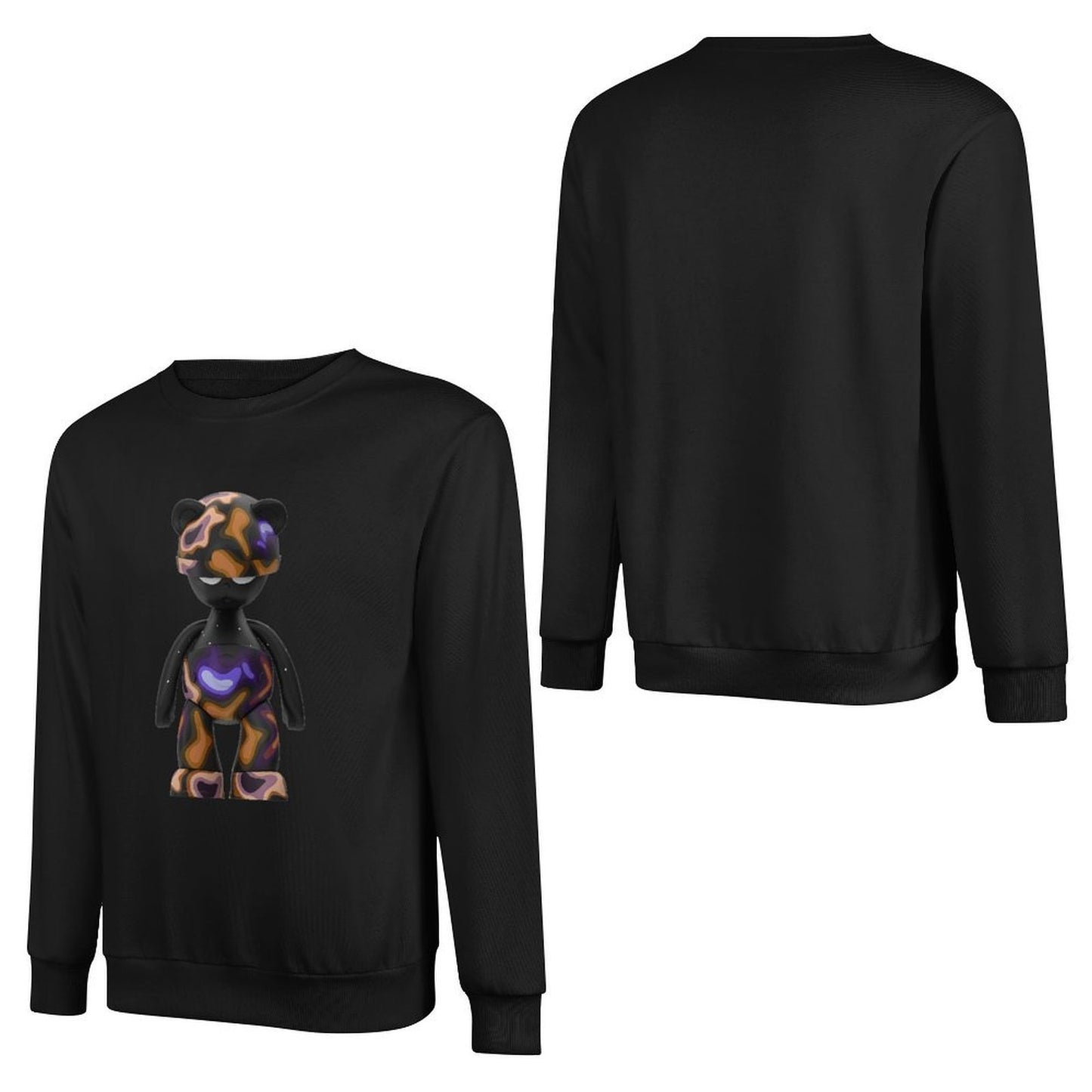 IPIB 250g Crew Neck Long Sleeve Sweatshirt Front GraphicCrew Neck Long Sleeve Sweatshirt6000072-6