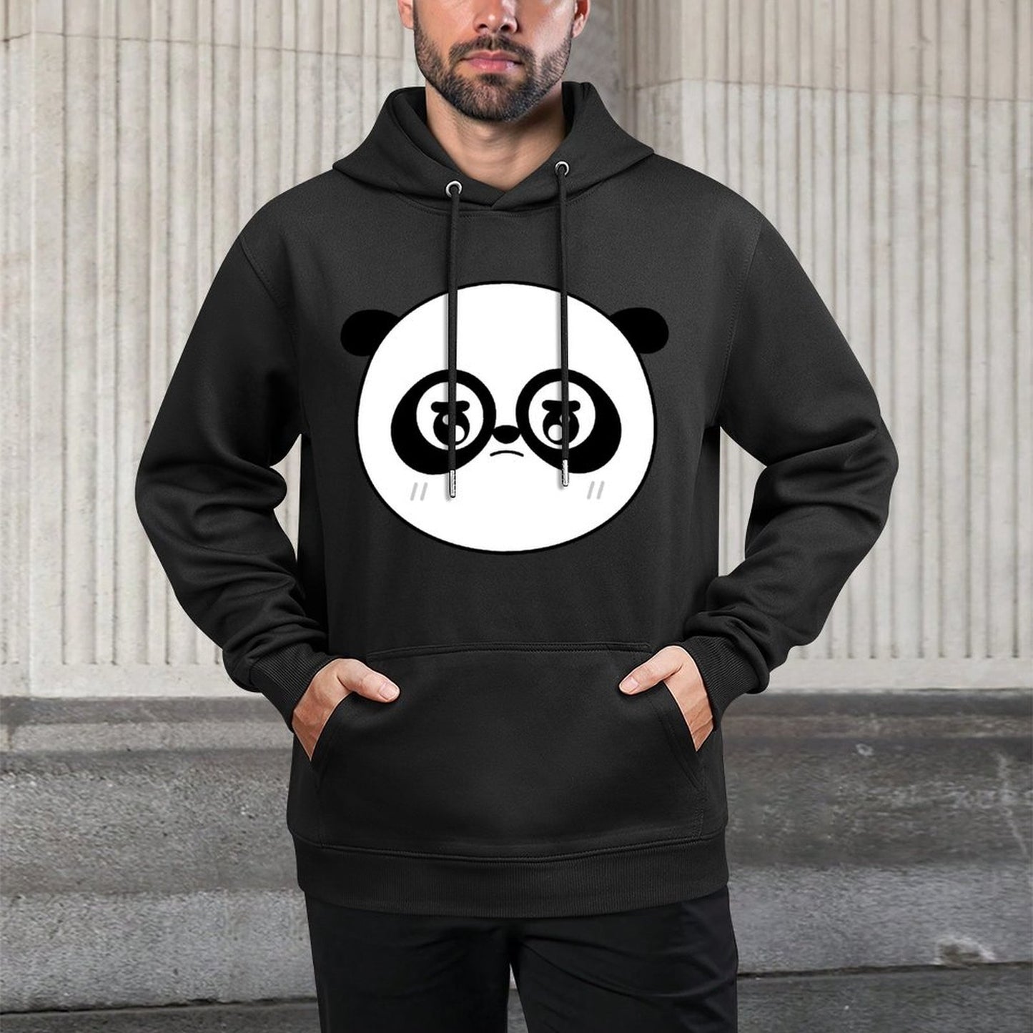 IPBR 250g Hooded Pocket Sweatshirt Front GraphicMen's Hooded  Sweatshirt4000512