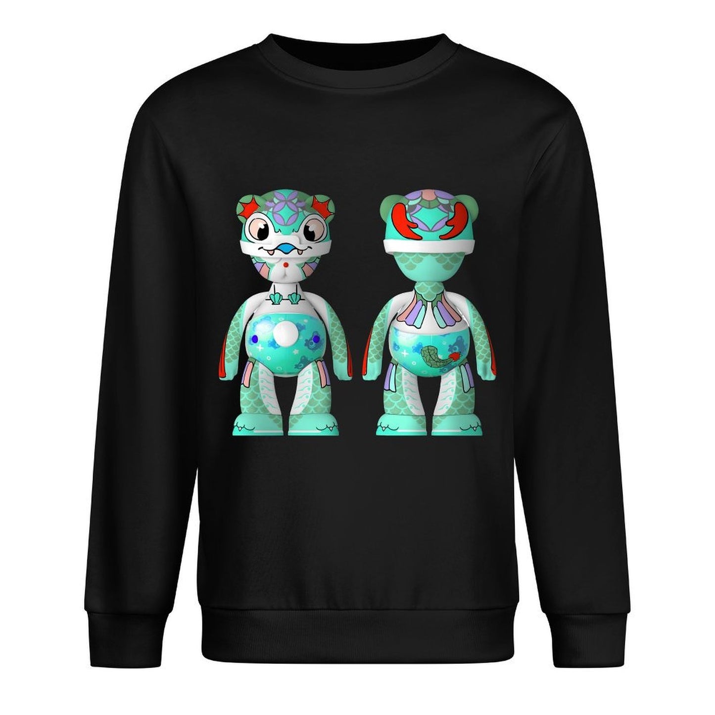 IPIB 250g Crew Neck Long Sleeve Sweatshirt Front GraphicCrew Neck Long Sleeve Sweatshirt6000077-6