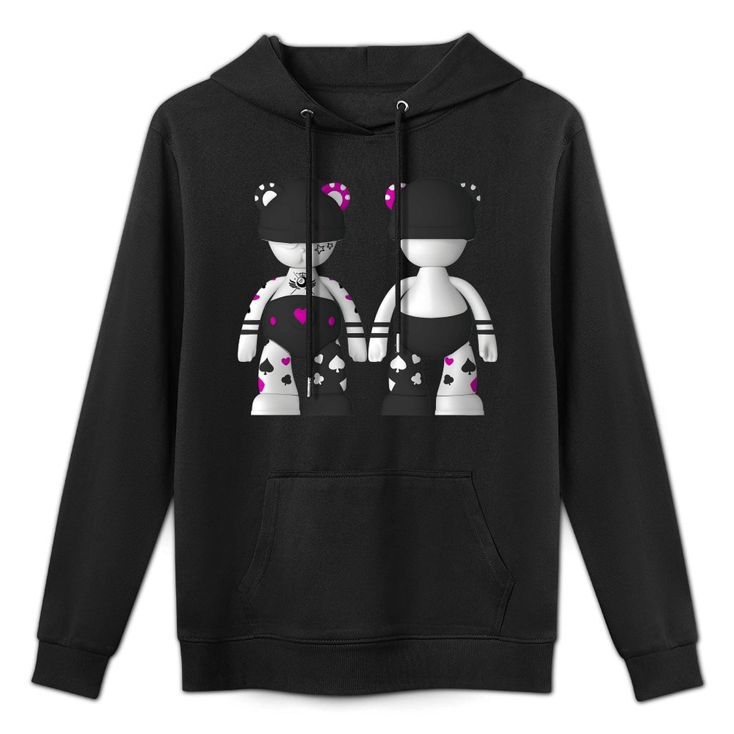 IPIB 250g Hooded Pocket Sweatshirt Front GraphicMen's Hooded  Sweatshirt6000094-3