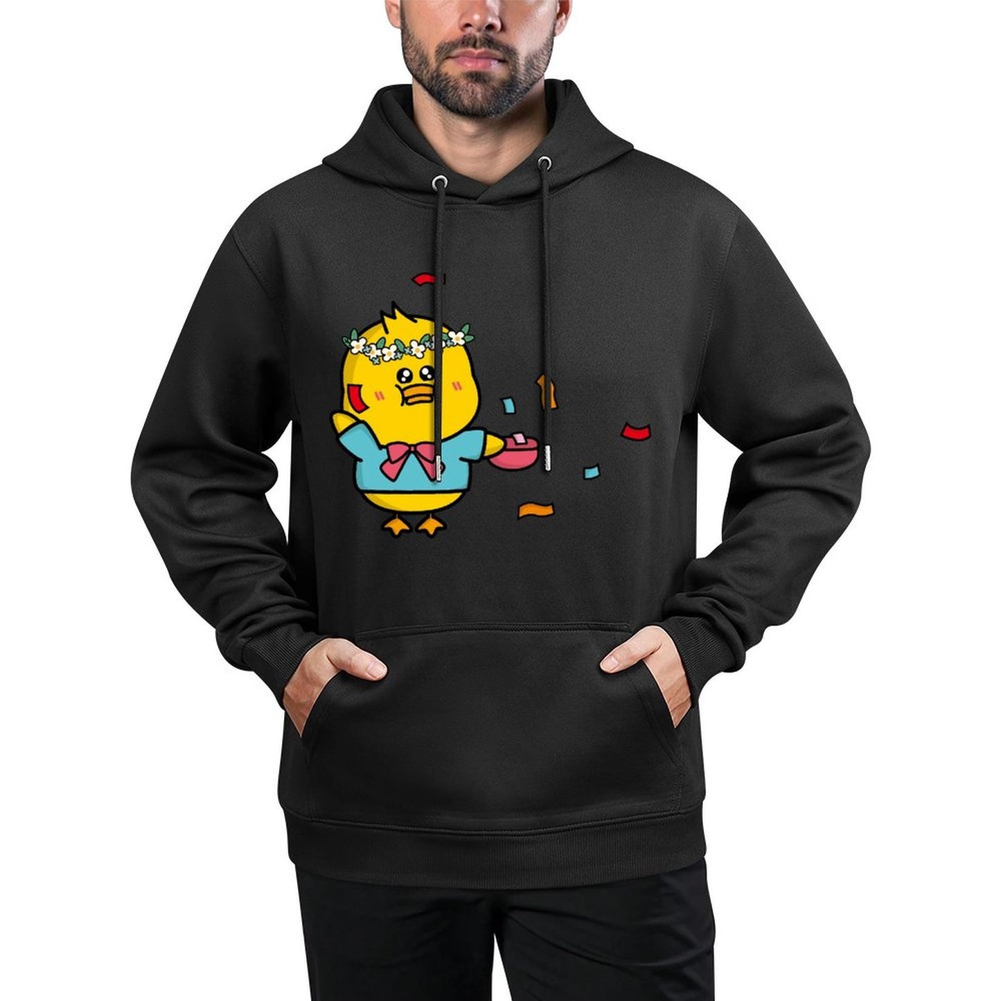 IPBR 250g Hooded Pocket Sweatshirt Front GraphicMen's Hooded  Sweatshirt4000875