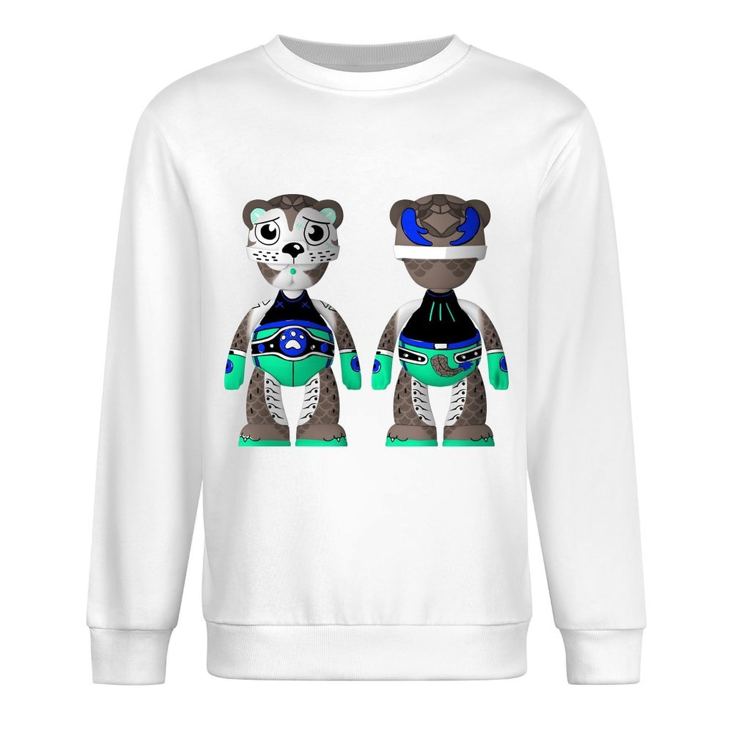 IPIB 250g Crew Neck Long Sleeve Sweatshirt Front GraphicCrew Neck Long Sleeve Sweatshirt6000145-6