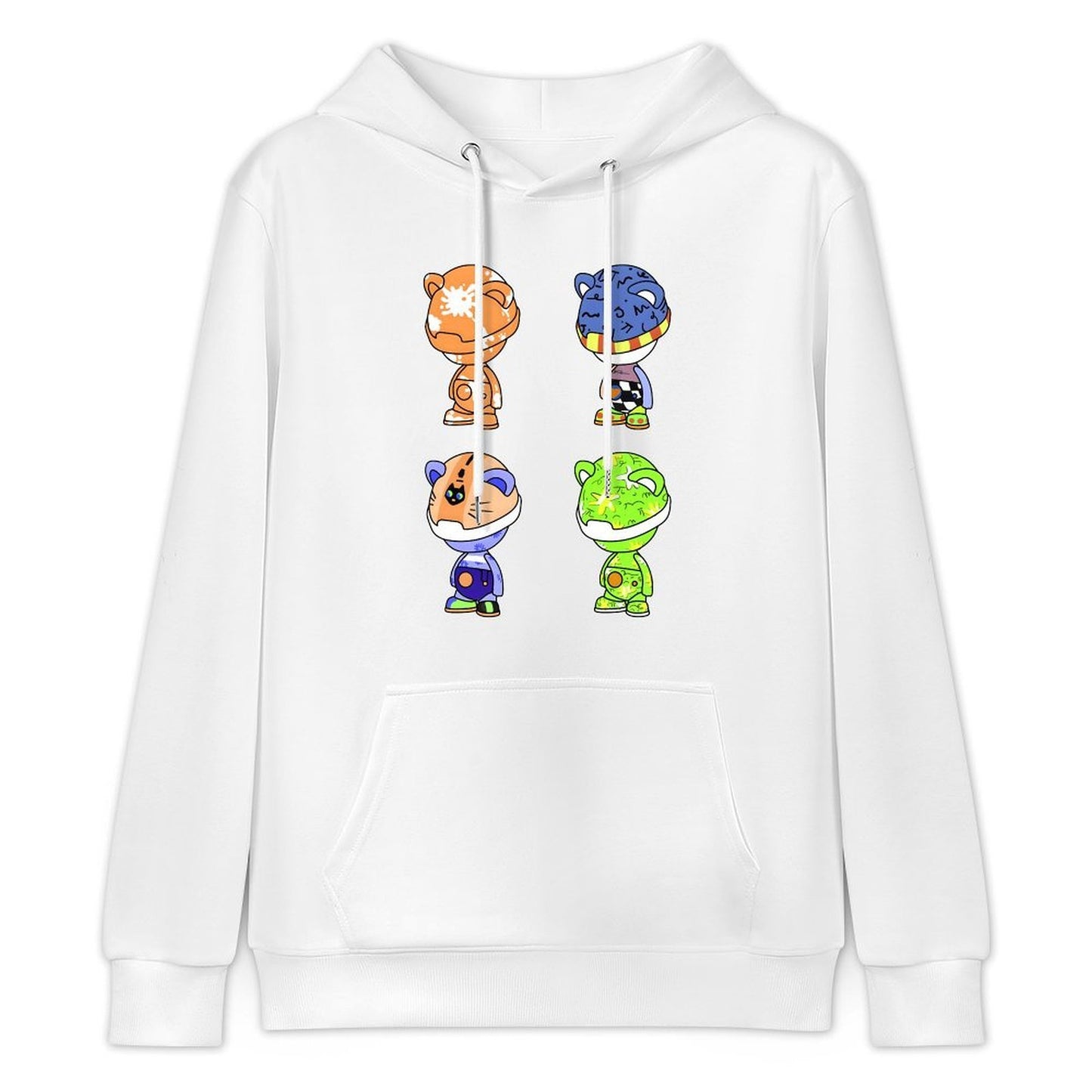 Hoodie Front PatternClassicFit Reliable