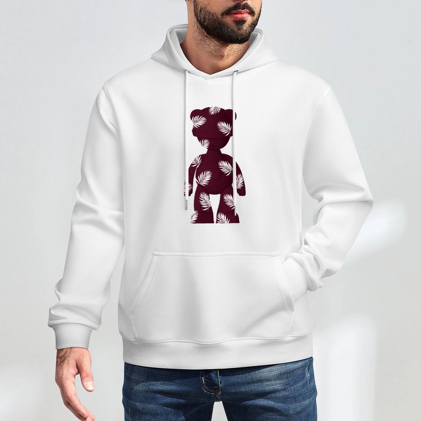 Hoodie Front PatternClassic Fit Eco-Conscious