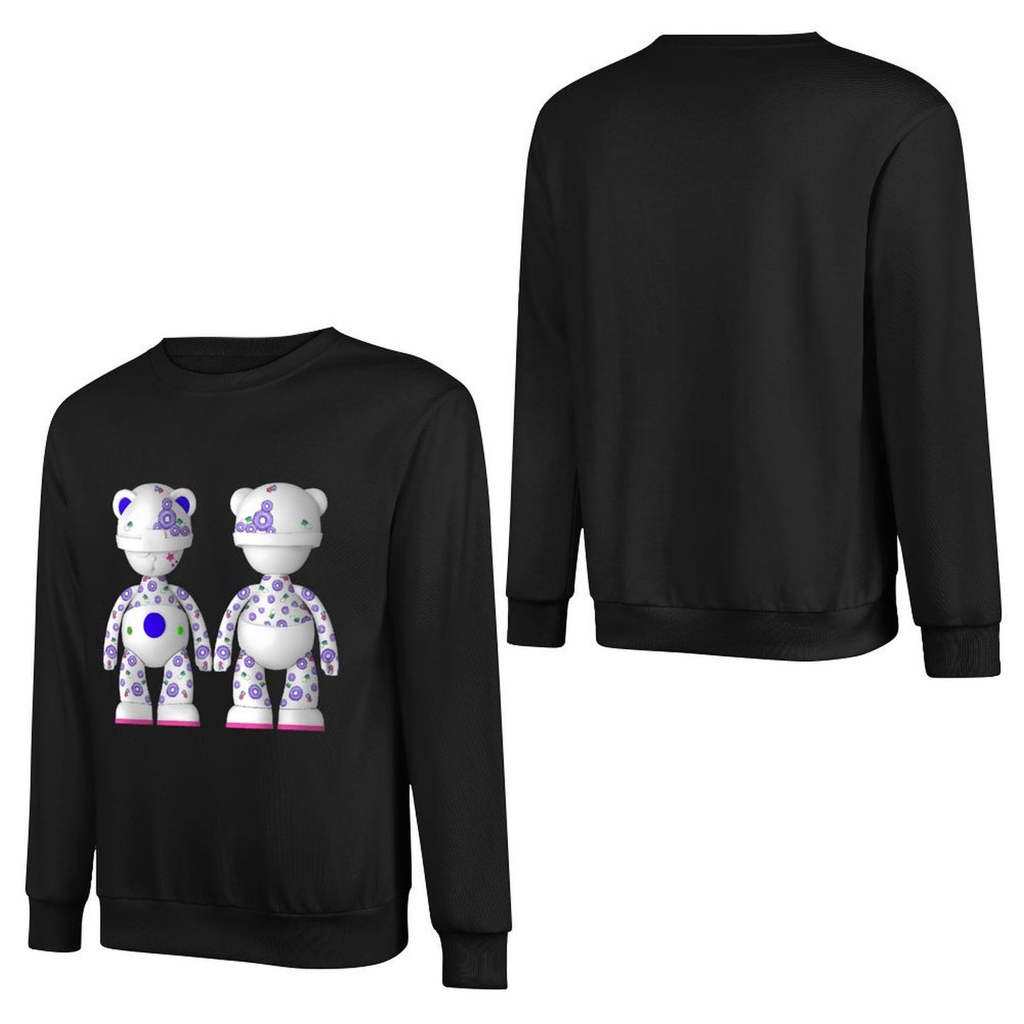 IPIB 250g Crew Neck Long Sleeve Sweatshirt Front GraphicCrew Neck Long Sleeve Sweatshirt6000097-8