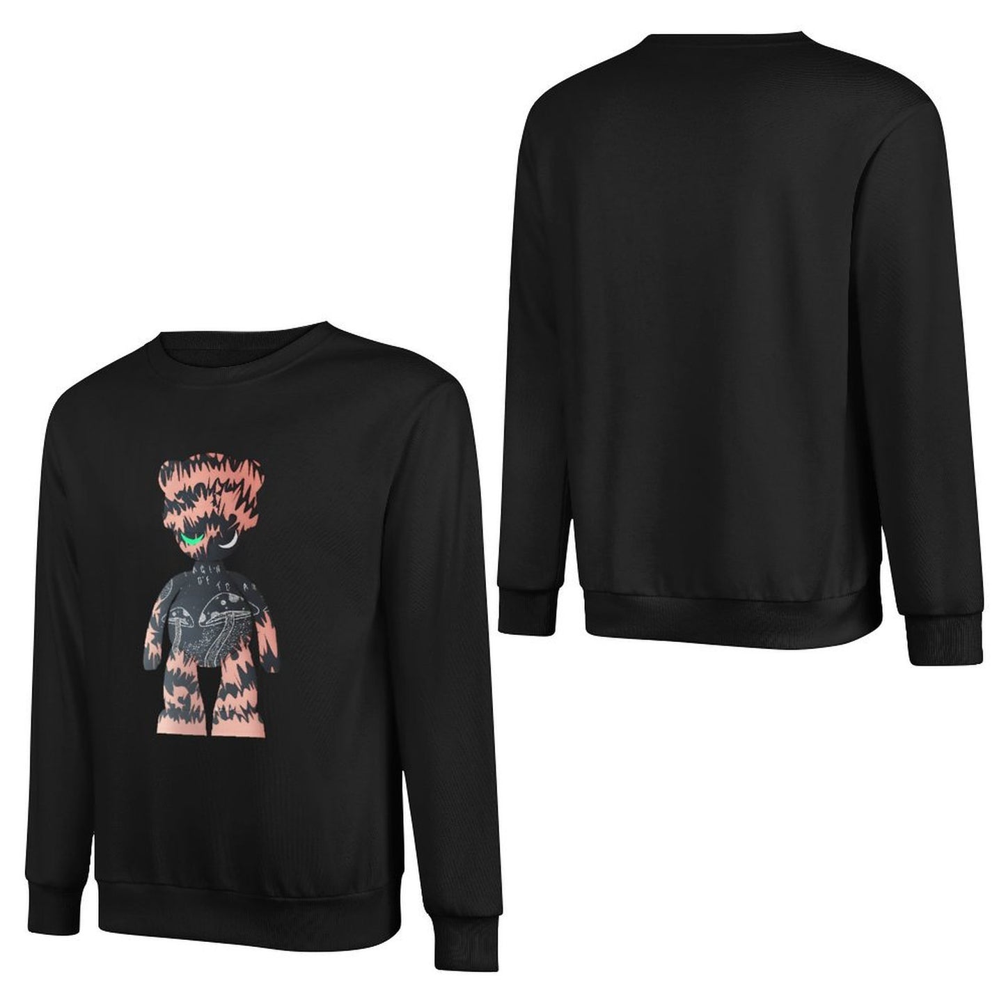 IPIB 250g Crew Neck Long Sleeve Sweatshirt Front GraphicCrew Neck Long Sleeve Sweatshirt6000132-6