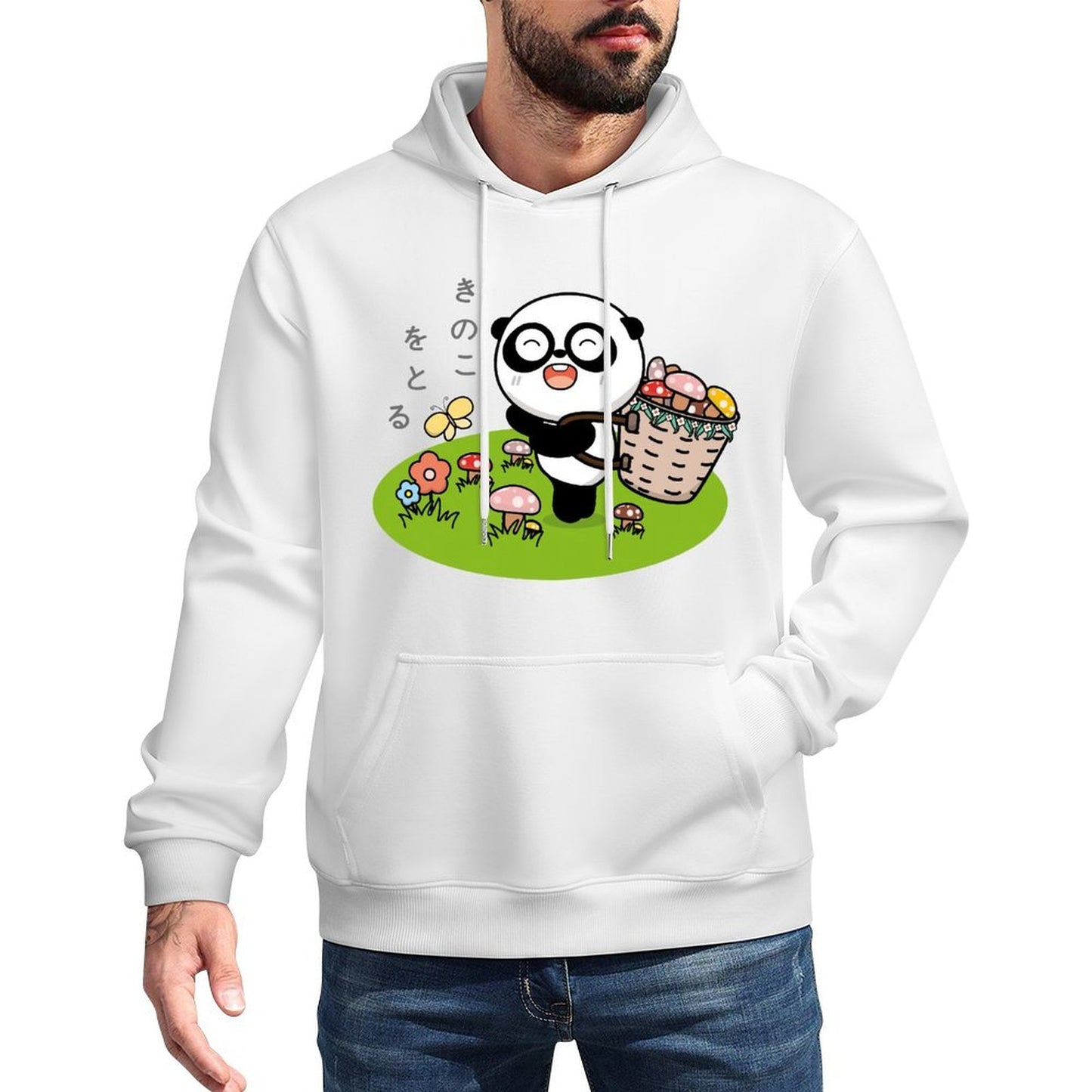 IPBR 250g Hooded Pocket Sweatshirt Front GraphicMen's Hooded  Sweatshirt4000960