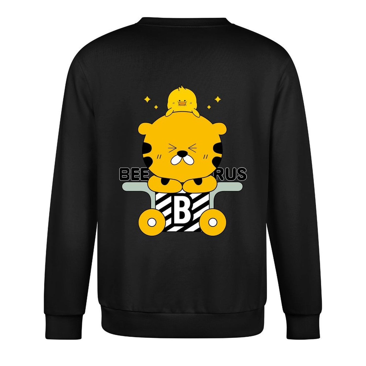 Crew Neck Long Sleeve Sweatshirt 4000619