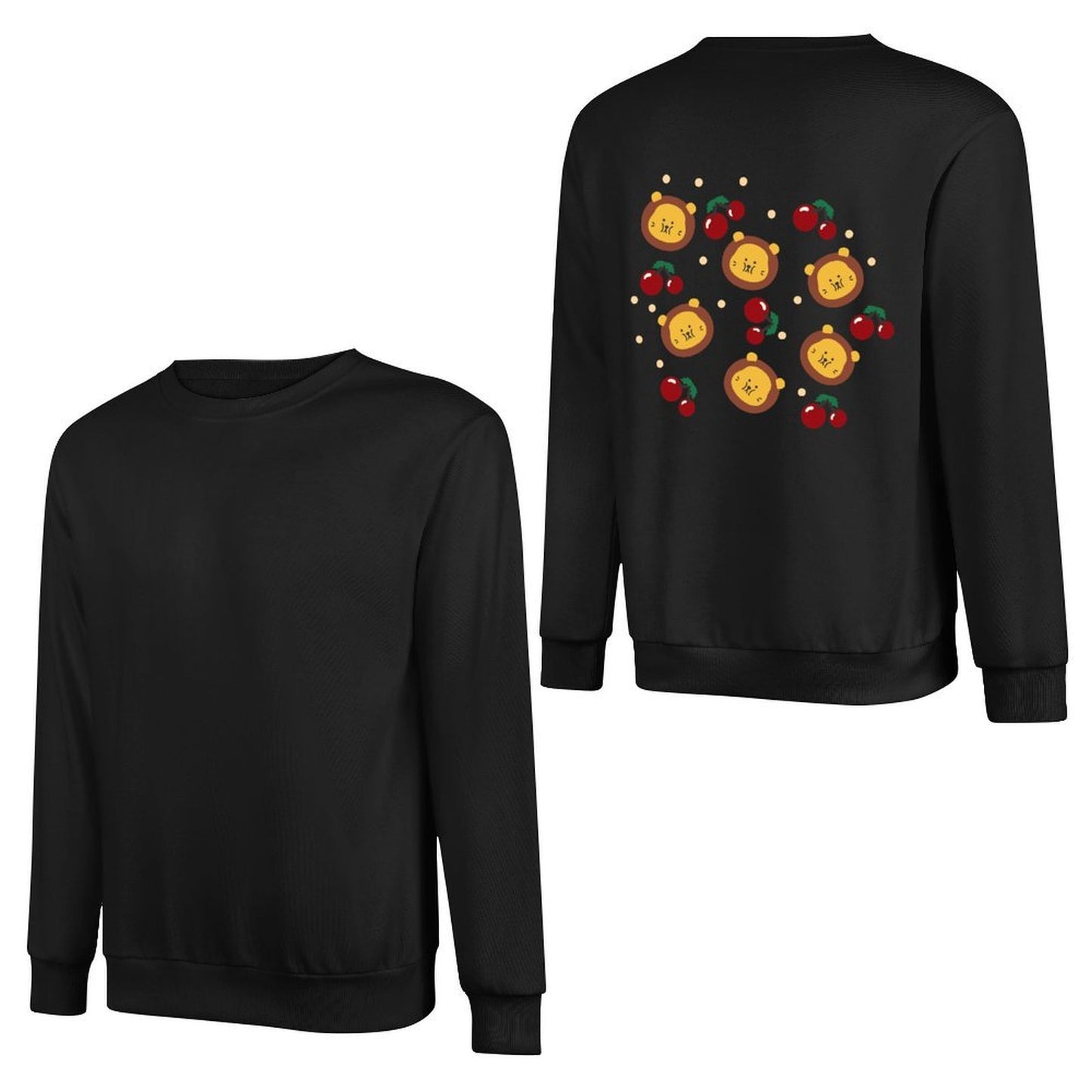 Crew Neck Long Sleeve Sweatshirt 4000679