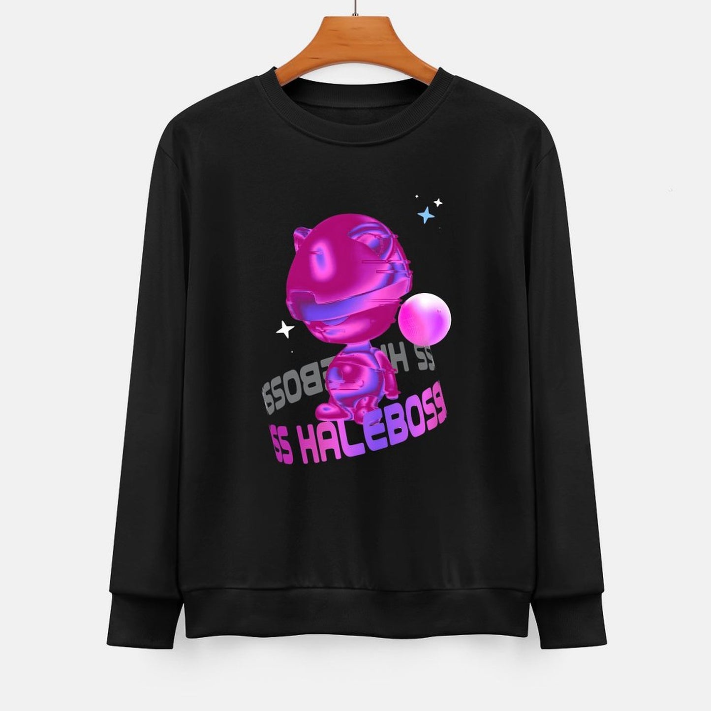IPIB 250g Crew Neck Long Sleeve Sweatshirt Front GraphicCrew Neck Long Sleeve Sweatshirt6000017-6