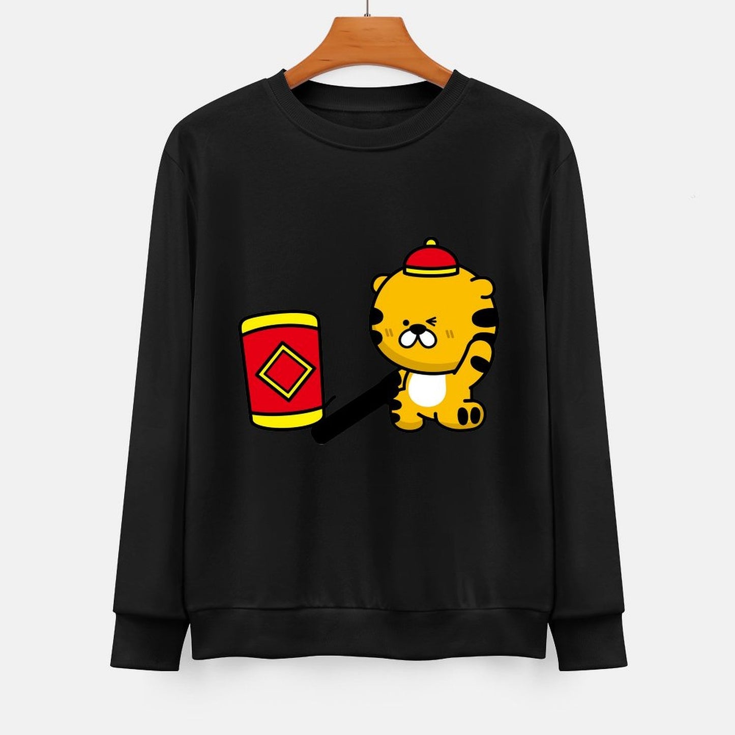 IPBR 250g Crew Neck Long Sleeve Sweatshirt Front GraphicCrew Neck Long Sleeve Sweatshirt4000211
