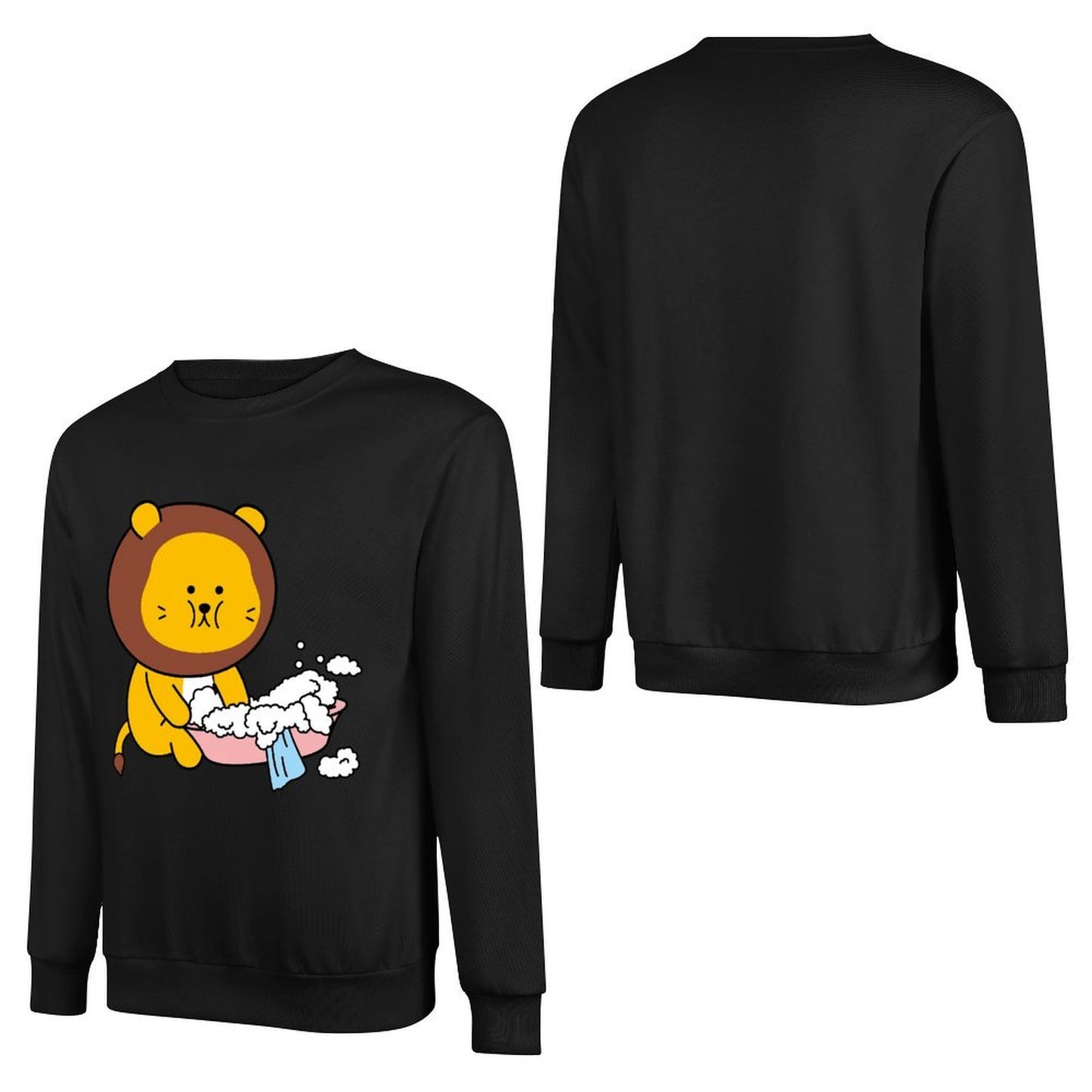IPBR 250g Crew Neck Long Sleeve Sweatshirt Front GraphicCrew Neck Long Sleeve Sweatshirt4000789