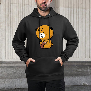 IPBR 250g Hooded Pocket Sweatshirt Front GraphicMen's Hooded  Sweatshirt4000049