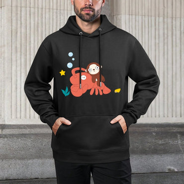 IPBR 250g Hooded Pocket Sweatshirt Front GraphicMen's Hooded  Sweatshirt4000424