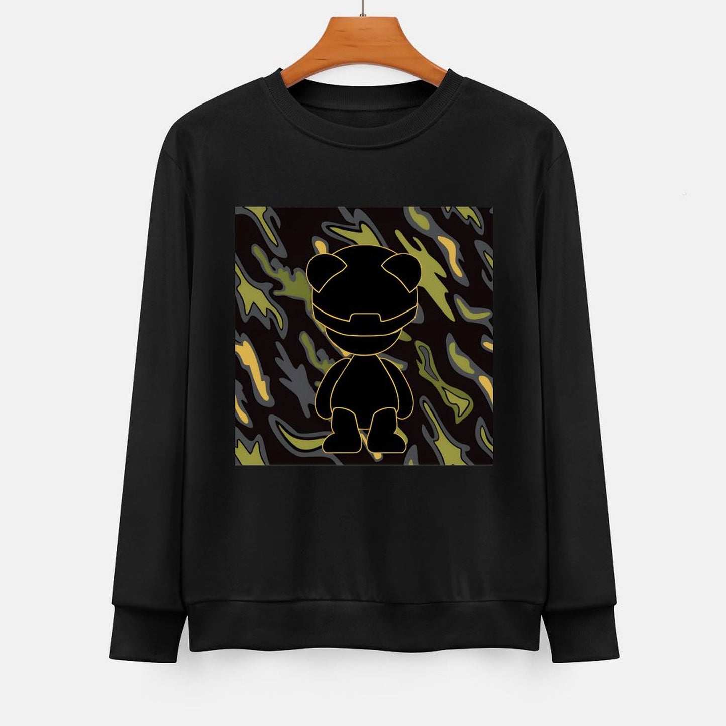 IPIB 250g Crew Neck Long Sleeve Sweatshirt Front GraphicCrew Neck Long Sleeve Sweatshirt6000023-4