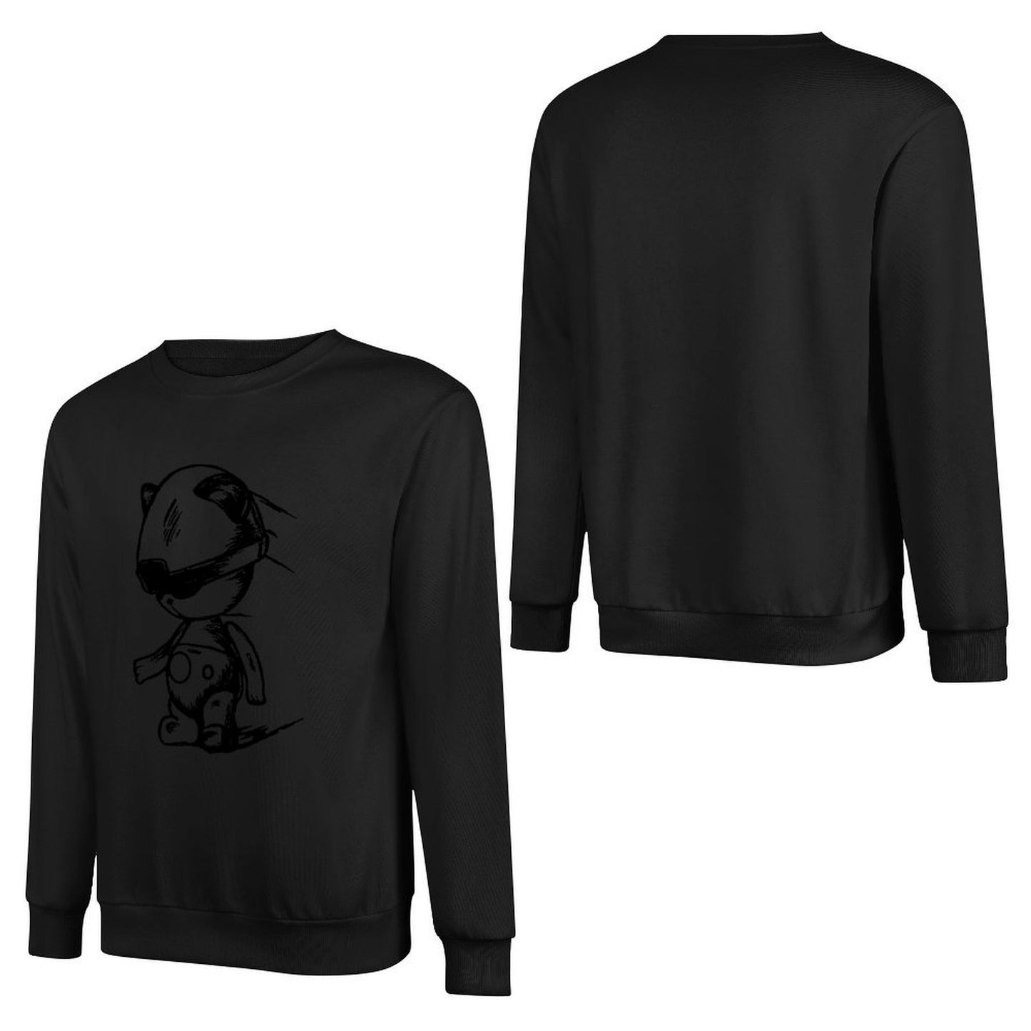 Long Sleeve With Front PatternDesign-Your-Own Cotton