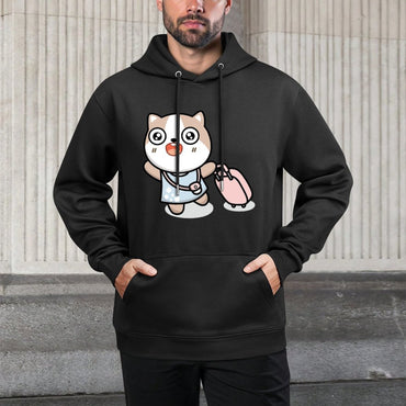 IPBR 250g Hooded Pocket Sweatshirt Front GraphicMen's Hooded  Sweatshirt4001355