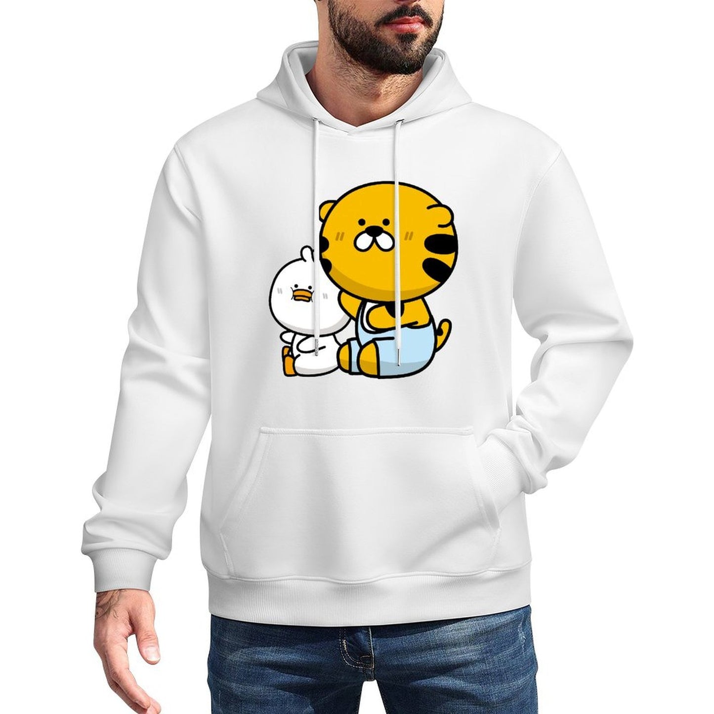 IPBR 250g Hooded Pocket Sweatshirt Front GraphicMen's Hooded  Sweatshirt4001303