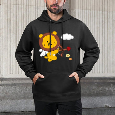 IPBR 250g Hooded Pocket Sweatshirt Front GraphicMen's Hooded  Sweatshirt4001348