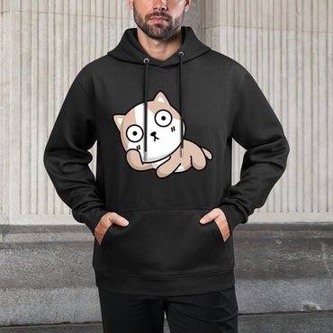 IPBR 250g Hooded Pocket Sweatshirt Front GraphicMen's Hooded  Sweatshirt4000399